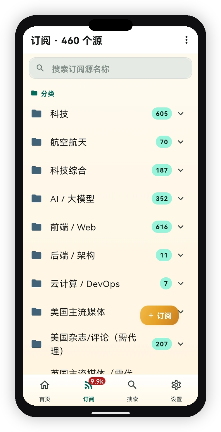 订阅管理